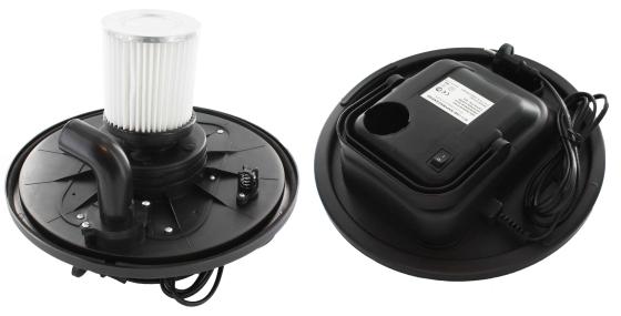 1,0 PZ Di TESTA COMPLETA BIDONE ASPIRACENERE FUOCOVIVO 20 L