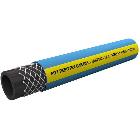 100,0 MT Di TUBO PER GAS GPL IMQ D 8X13,3 MM **