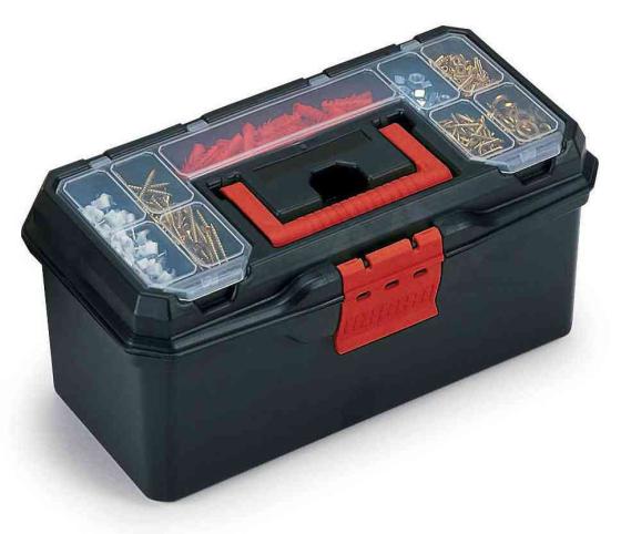 6,0 PZ Di CASSETTA PORTAUTENS TERRY TOOL CASE 13 325X155X130