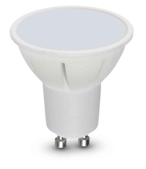 10,0 PZ Di LED GU10 5,5W - LUMEN 420 - 6000K FREDDA *