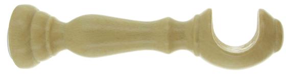 1,0 CP Di SUPPORTO LEGNO PER BASTONE NATURALE 18 CM 2 PZ