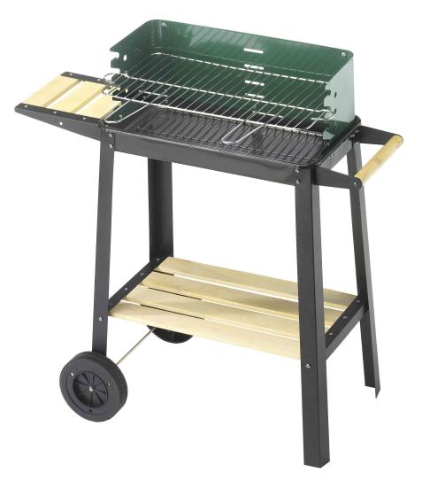 1,0 PZ Di BARBECUE IN ACCIAIO 50-25 GREEN/W 50311