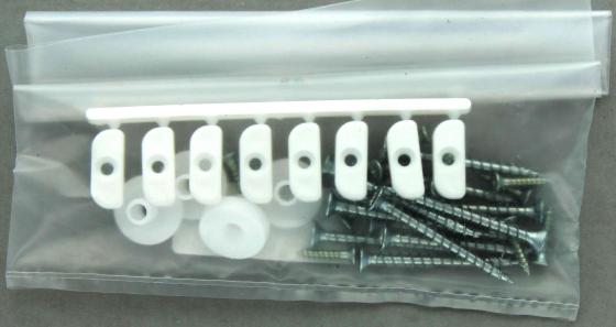1,0 PZ Di BLISTER ACCESSORI PORTA MAYA BIANCO
