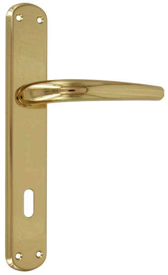 4,0 BL Di BL MANIGLIA TORINO Q 8/90 ORO LUCIDO V