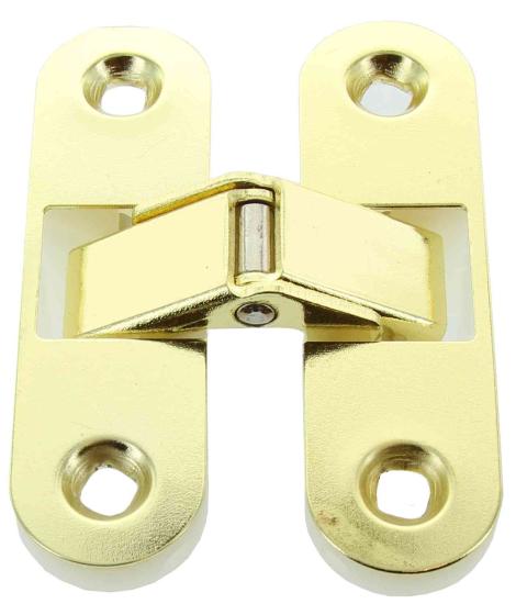20,0 PZ Di CERNIERA INVISIBILE PER PORTE OTTONATO 63X89 MM