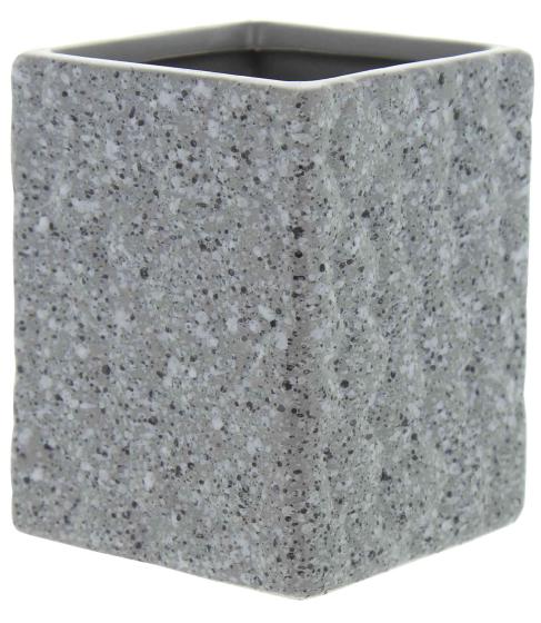 6,0 PZ Di BICCHIERE PORTASPAZZOLINI STONE