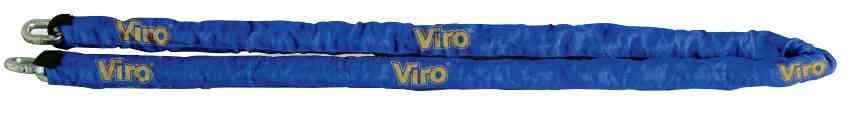 1,0 PZ Di VIRO 332 CATENA ANTIFURTO RIVESTITA D 10 MM X 200 