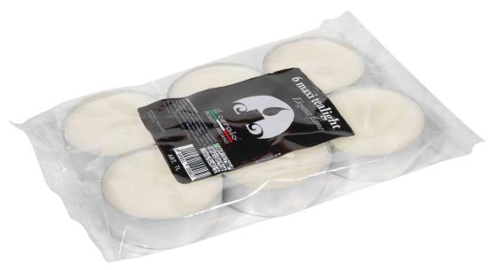 12,0 CF Di TEA LIGHT MAXI D 60X20 MM CONF 6 PZ