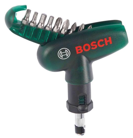 1,0 PZ Di BOSCH-A SET  9 INSERTI 019510