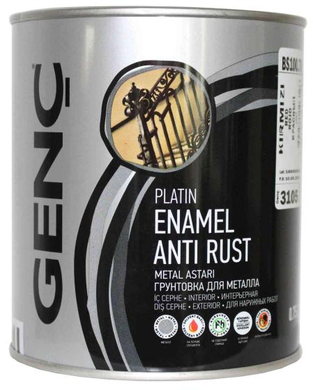1,0 PZ Di ANTIRUGGINE GENC ROSSO  2,5 L