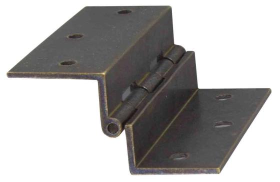 24,0 PZ Di CERNIERA FRESATA CON COLLO OTTONE BRON 60X50 MM*