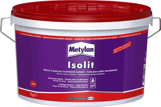 1,0 PZ Di METYLAN ISOLIT PASTA ADESIVA 7 KG