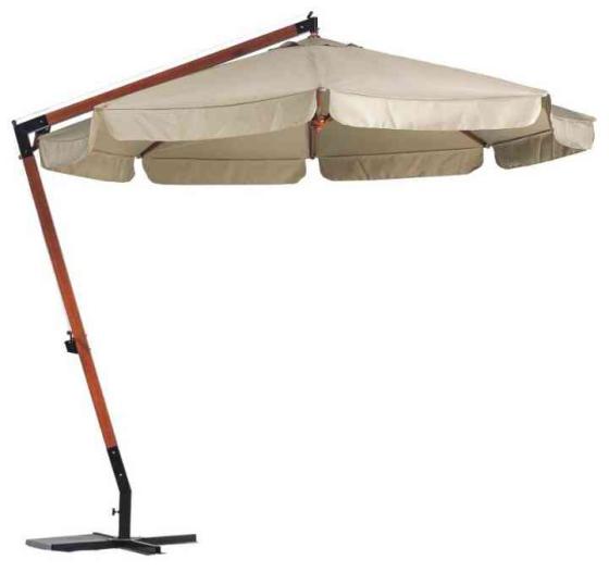 1,0 PZ Di OMBRELLONE DECENT PALO 55X55 SUN D 300 CM