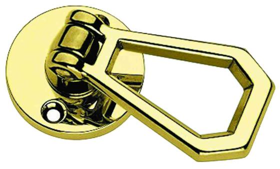 10,0 PZ Di MANIGLIA ZAMA F0286 A PENDOLO C/ROSETTA OTTON