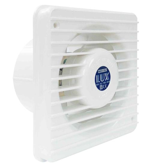 1,0 PZ Di ASPIRATORE ELETTRICO LUX102   A MURO 15W D  80 MM