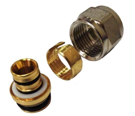 10,0 PZ Di ADATTATORE 16X1/2 PER MULTISTRATO