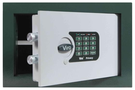 1,0 PZ Di VIRO 1.4373.20 CASSAFORTE ELETTRONICA 35X20X23 CM