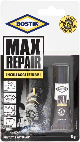 6,0 PZ Di BOSTIK COLLA MAX REPAIR  8 G BLISTER