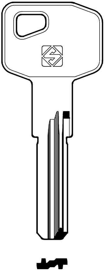 5 PZ Di CHIAVI SILCA PUNZONATE MG9 OLC         GR.6/2