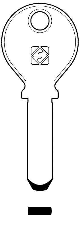 5 PZ Di CHIAVI SILCA PUNZONATE KE3 OLC           GR.6