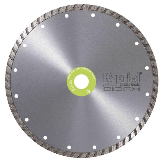 1,0 PZ Di KAPRIOL DISCO DIAMANTATO CONT 230 MM TURBO 54116