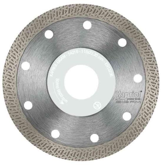 1,0 PZ Di KAPRIOL DISCO DIAMANT CONT D 115 MM 54216