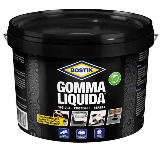 1,0 PZ Di BOSTIK GOMMA LIQUIDA 16 L