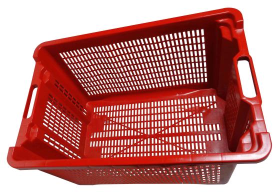 1,0 PZ Di CESTA PER OLIVE RETTANGOLARE FONDO FORATO