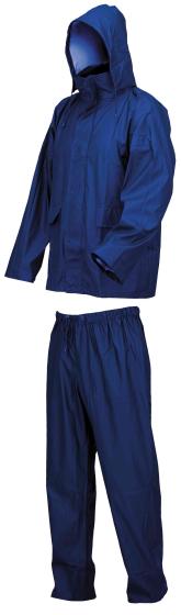 1,0 PZ Di COMPLETO IMPERMEABILE LLUVIA TG.XXXL BLU