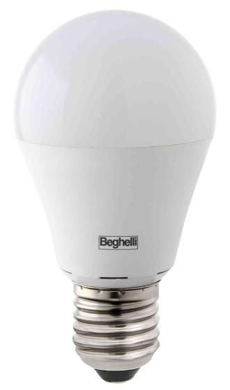 1,0 PZ Di BEGHELLI LED 56861 GOCC.E27W25 FREDDA 4000K