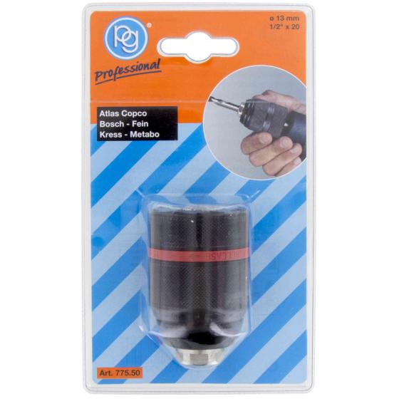 1,0 PZ Di POGGI 775.50 MANDRINO AUTOSERR METALLO 1/2X13 F