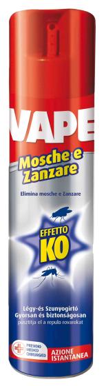 24,0 PZ Di MOSCHE E ZANZARE VAPE SPRAY 400 ML