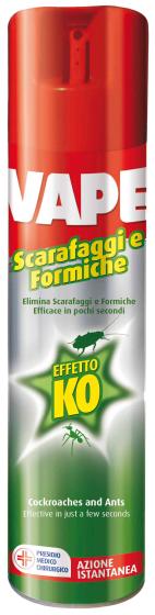 12,0 PZ Di SCARAFAGGI E FORMICHE VAPE SPRAY 400 ML
