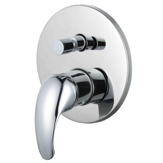 1,0 PZ Di SERIE EURO MONOC. INCASSO DOCCIA C/DEVIATORE