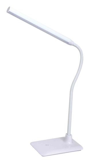 1,0 PZ Di LAMPADA DA SCRITTOIO LED 6W SLIM BIANCO