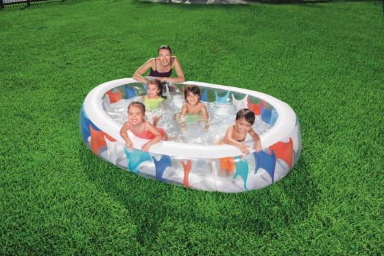 1,0 PZ Di PISCINA GONF. MULTICOL.CM.152X234X51H 54066B
