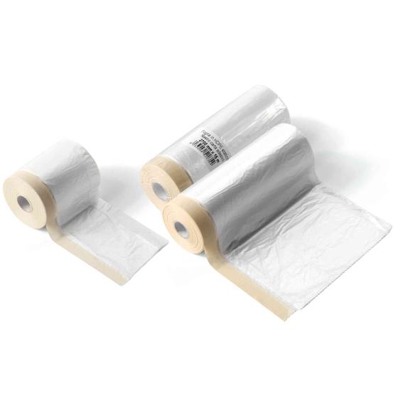 1,0 PZ Di FILM PROTETTIVO +NASTRO ADESIVO 210CMX20M