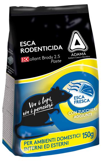 1,0 PZ Di ESCA TOPICIDA FRESCA BRODY 2.5 150 G BLU ZUCCHERO