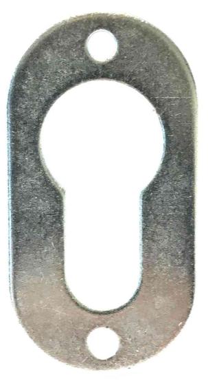 25,0 PZ Di BOCCHETTA PER PERSIANE 27X2X54 MM ACCIAIO ZINC
