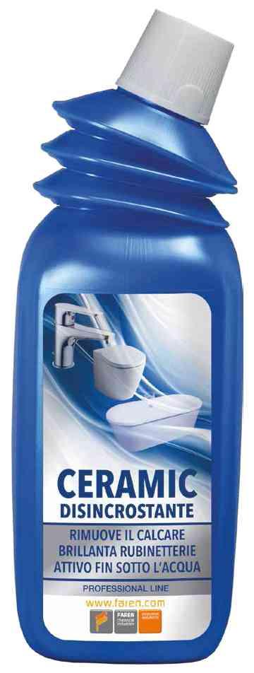 12,0 PZ Di DISINCROSTANTE SBIANCANTE CERAMIC 750 ML