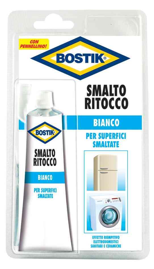 1,0 PZ Di BOSTIK SMALTO RITOCCO BIANCO 65 ML BLISTER