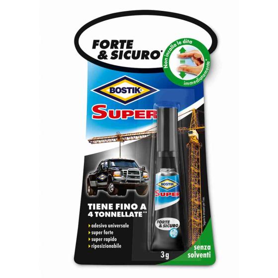 12,0 PZ Di BOSTIK SUPER FORTE  SICURO 3 G BLISTER