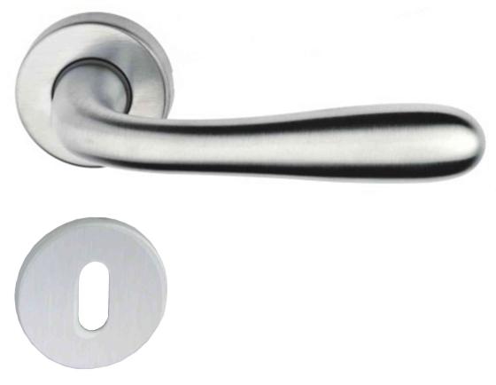 1,0 PZ Di MANIGLIA ALLUMINIO AGNONE C/BOCCHETTA CR SAT