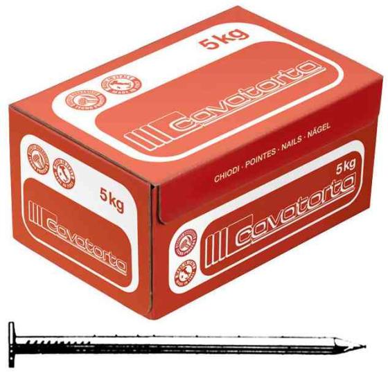5,0 KG Di CHIODI TESTA PIANA  5X15  CAVATORTA