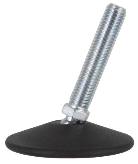 25,0 PZ Di PIEDINO OSCILLANTE ACCIAIO ZINCATO MA10XD 60 MM