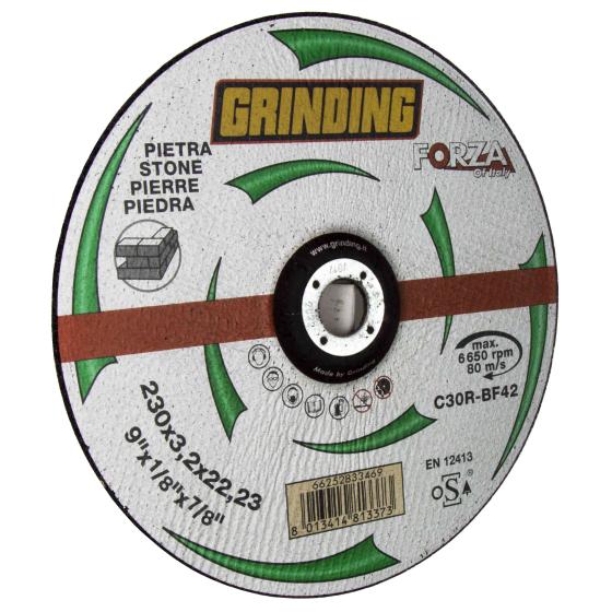 25,0 PZ Di GRINDING FORZA DISCO PER MARMO D 230X3,2 MM