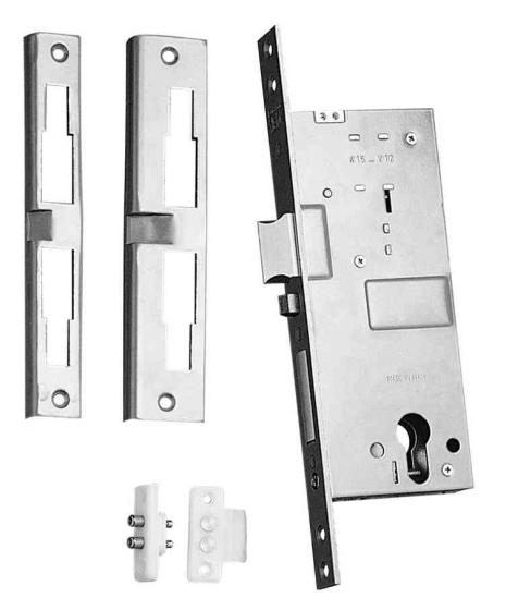 1,0 PZ Di YALE 581 SERRATURA ELETTRICA PER LEGNO 60 MM