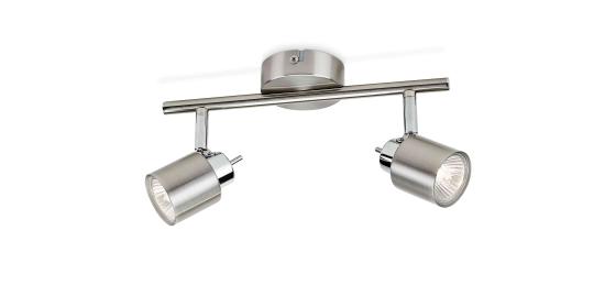 1,0 PZ Di PHILIPS LAMPADAMERANTI 2 FARETTI GU10