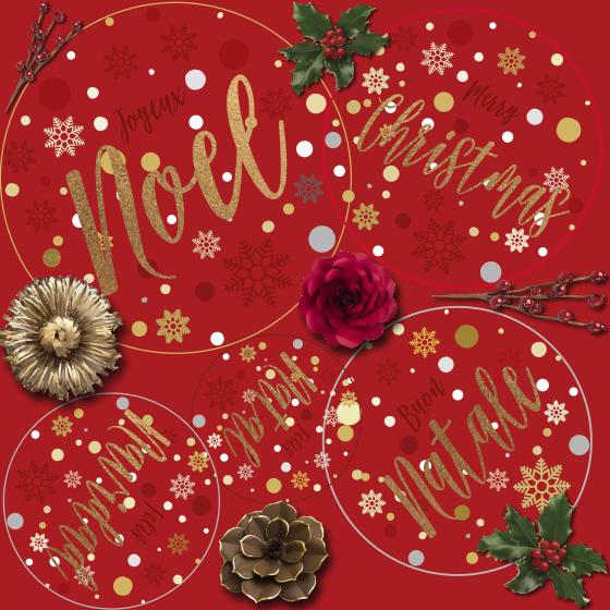 20,0 ML Di TOVAGLIATO NATALE DIS.331 H140
