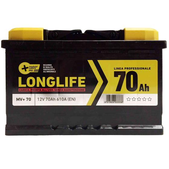 1,0 PZ Di BATTERIA MV+70-610A